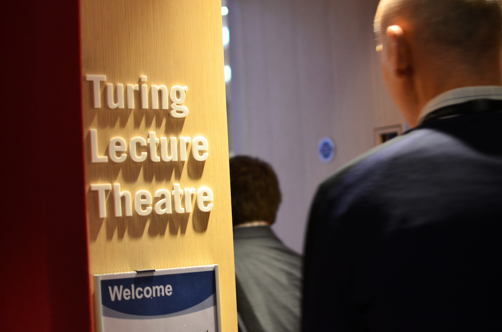 Turing Lecture Theatre door
